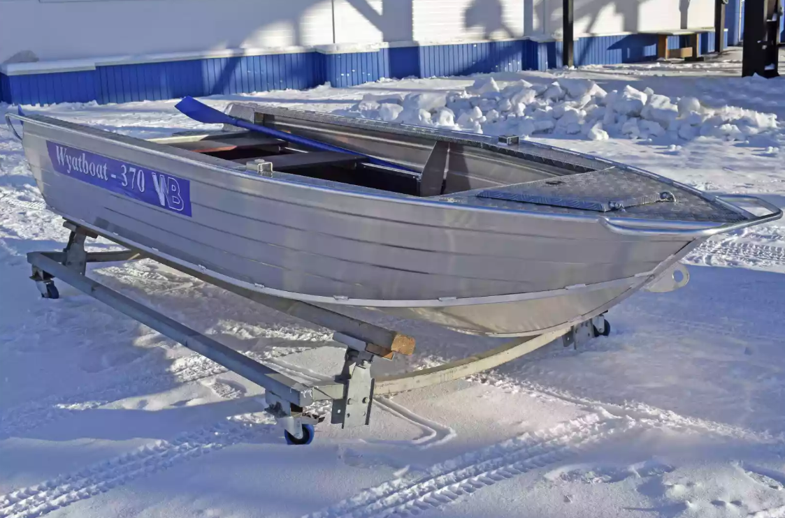 Алюминиевая лодка Wyatboat-370 Р PRO в Мытищах