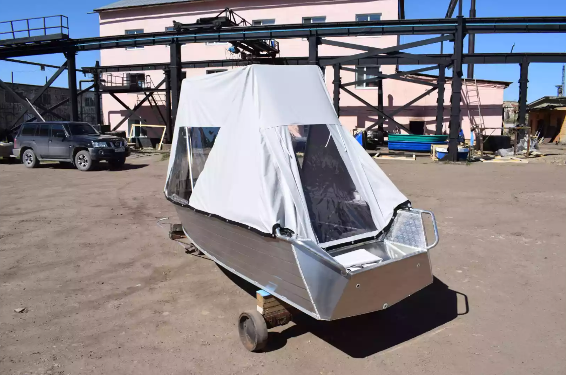 Алюминиевая лодка Wyatboat-390 У в Мытищах