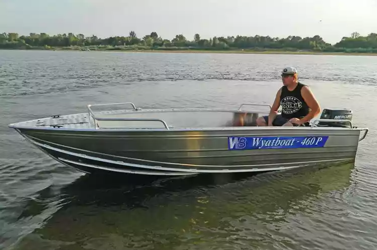 Алюминиевая лодка Wyatboat-460 P в Мытищах