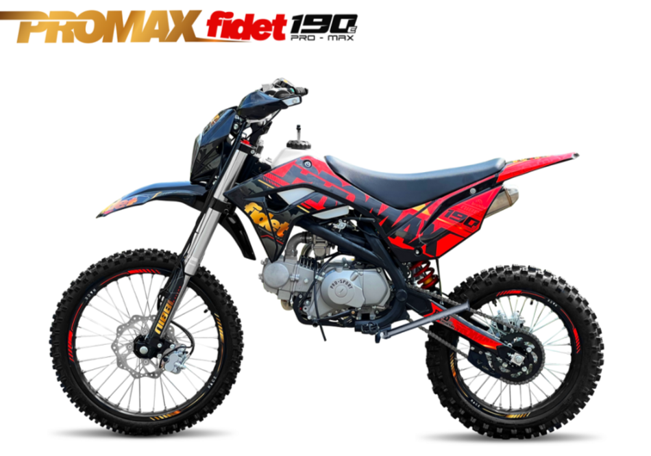 Мотоцикл (питбайк) PROMAX FIDET (ФАЙДЕТ) 190E MAX PRO LUX 19/16 в Мытищах