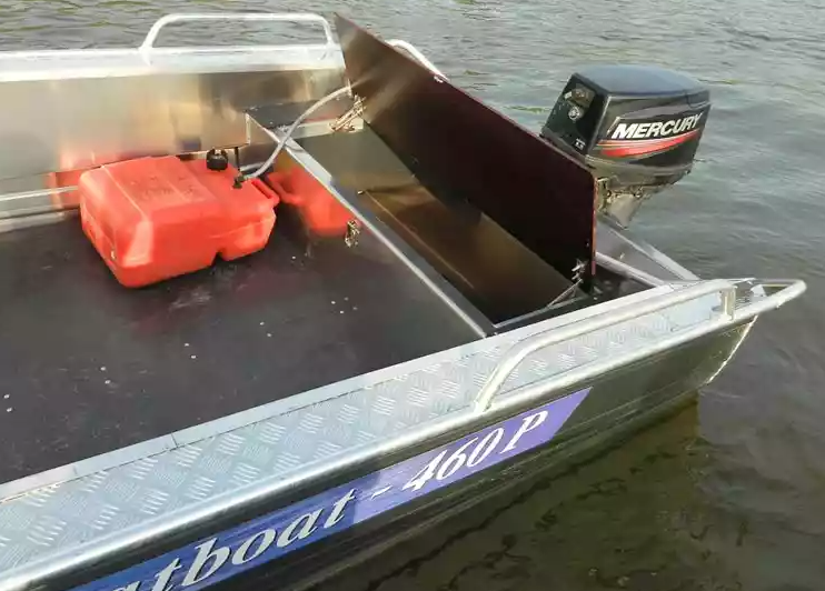 Алюминиевая лодка Wyatboat-460 P в Мытищах