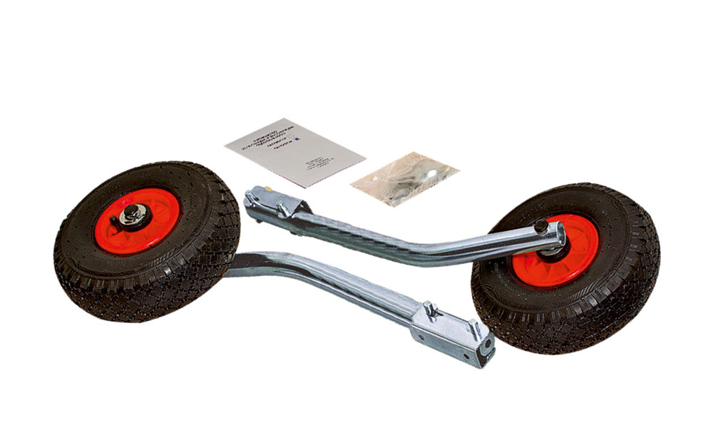 Транцевые колеса модульные  удлиненные (быстросъемные) в Мытищах