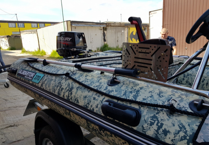 НАДУВНАЯ ЛОДКА GLADIATOR C370AL в Мытищах