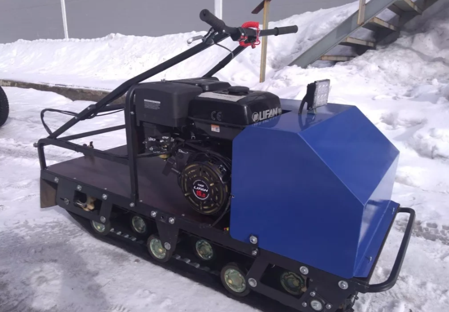 Мотобуксировщик AhtaR ЗИМА с реверсом (задний ход) в Мытищах