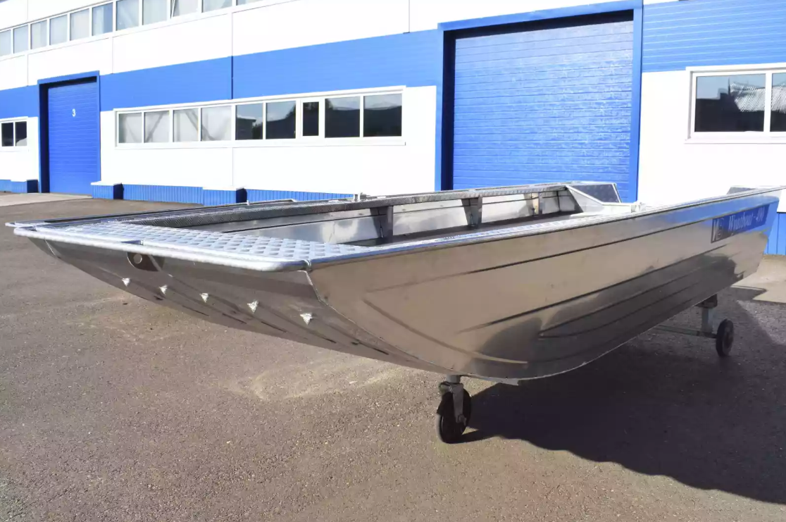 Алюминиевая лодка Wyatboat-490 Jonboat в Мытищах