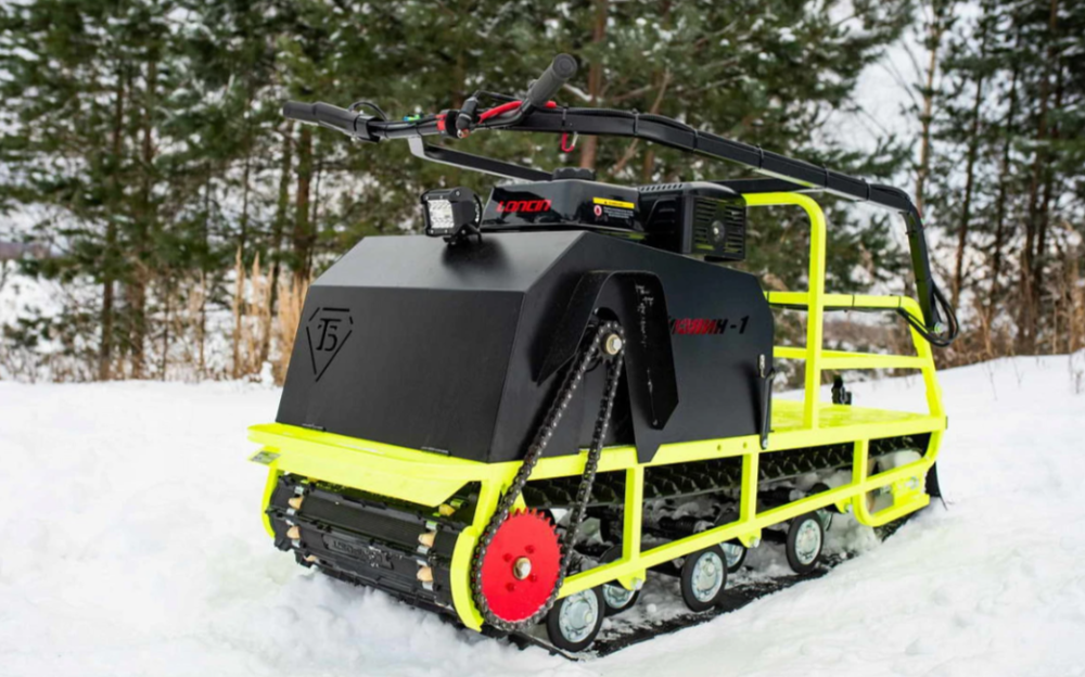 Мотобуксировщик Бурлак ХОЗЯИН-1 (капот металл) в Мытищах