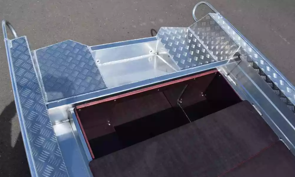 Алюминиевая лодка Wyatboat-390Р Fish в Мытищах