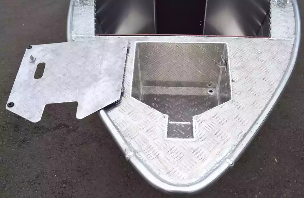 Алюминиевая лодка Wyatboat-390 DCM Увеличенный борт в Мытищах