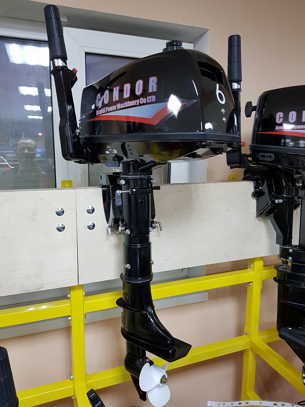 Лодочный мотор Condor F6HS без бака 12 л. в Мытищах