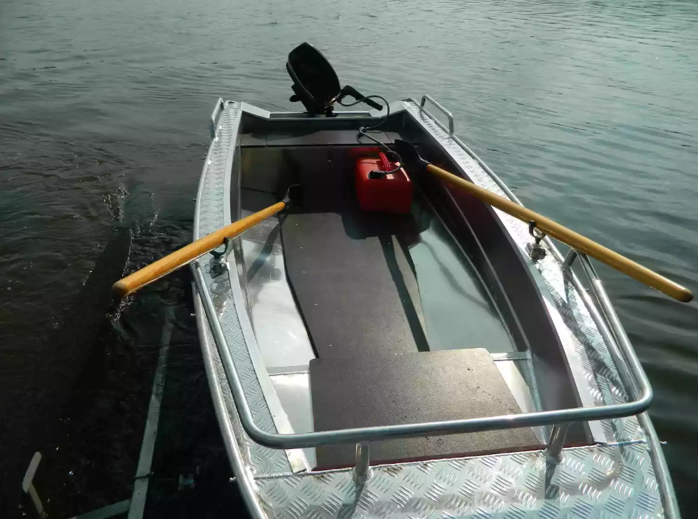 Алюминиевая лодка Wyatboat-390 У в Мытищах