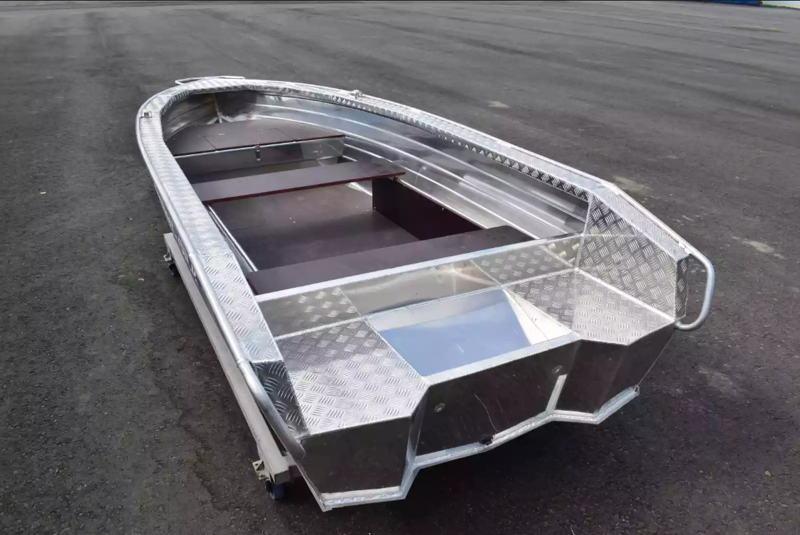 Алюминиевая лодка Wyatboat-390Р Увеличенный борт в Мытищах