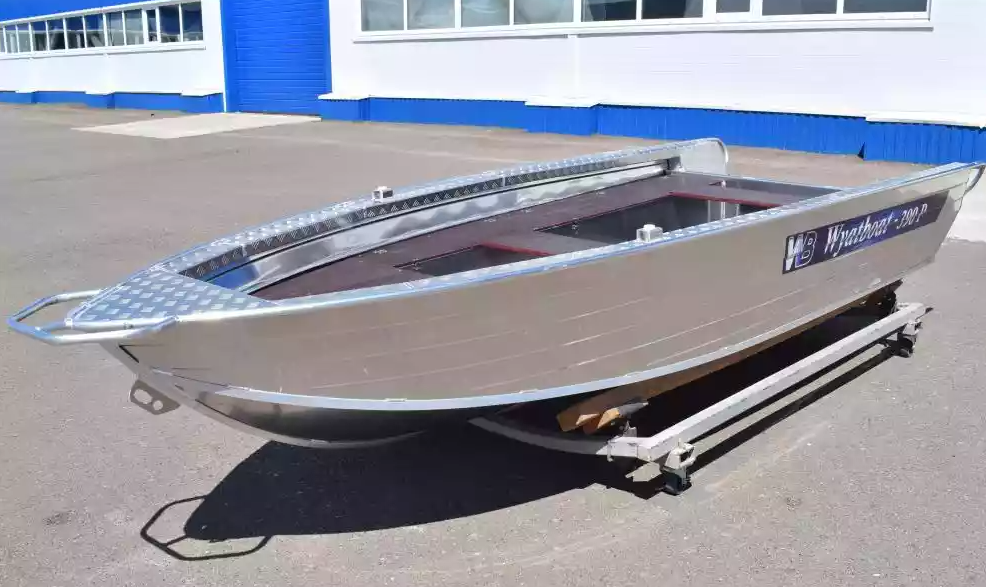 Алюминиевая лодка Wyatboat-390РМ в Мытищах