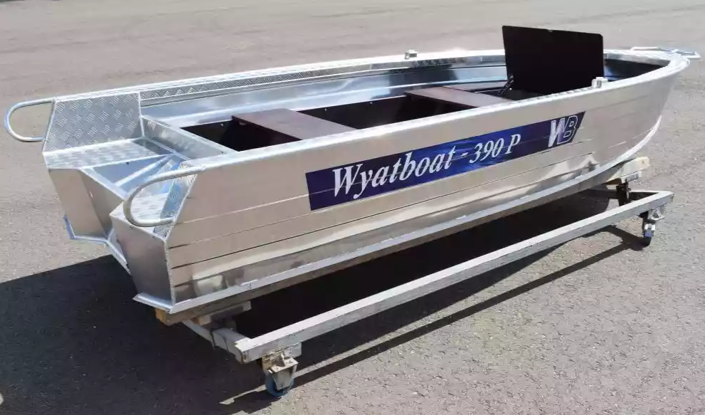 Алюминиевая лодка Wyatboat-390Р Fish в Мытищах