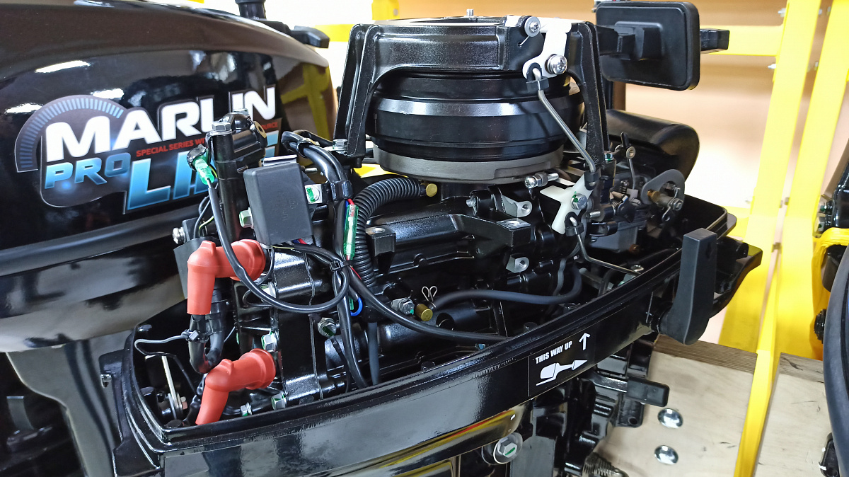 КОМПЛЕКТ Лодка MISHIMO PRO 350 + ЛОДОЧНЫЙ МОТОР MARLIN MP 9.9 (20) AMHS PRO в Мытищах