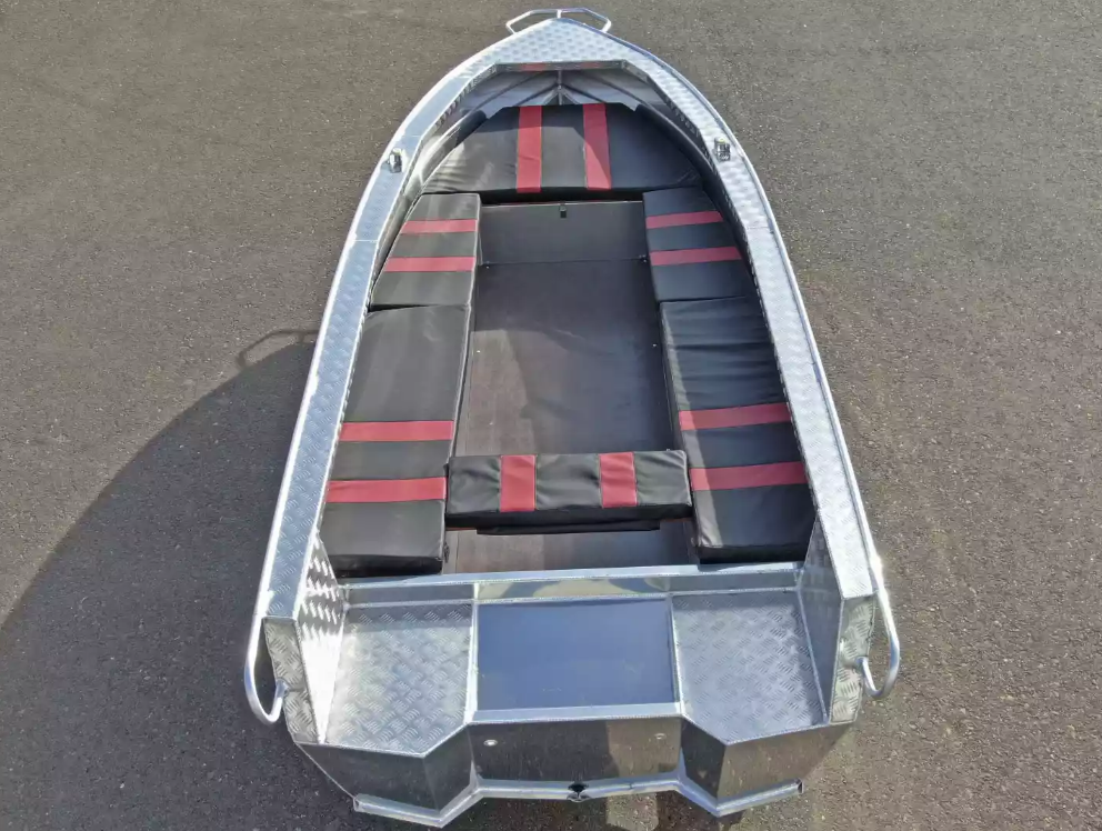 Алюминиевая лодка Wyatboat-390РМ увеличенный борт в Мытищах