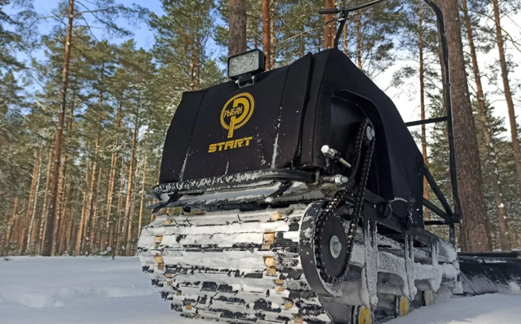 Мотобуксировщик РЫБАК СТАРТ Lifan 15 л.с (тканный капот) в Мытищах