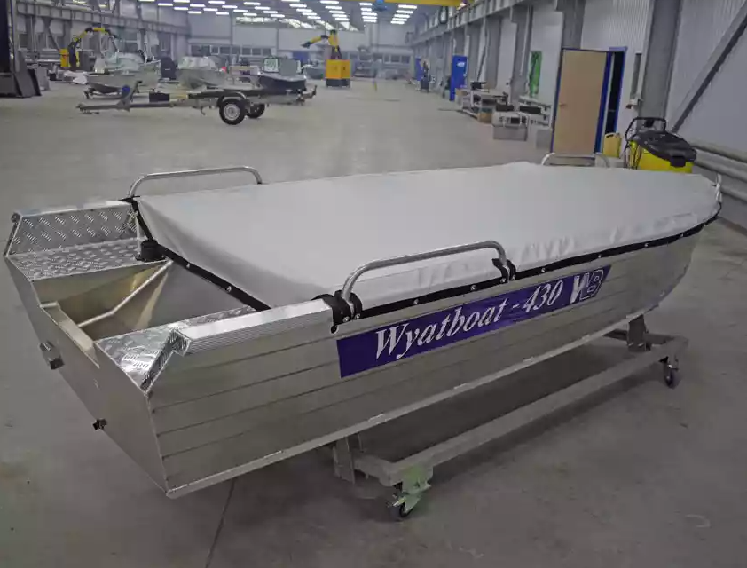 Алюминиевая лодка  Wyatboat-430 Р в Мытищах