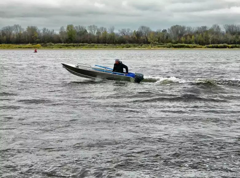 Алюминиевая лодка Wyatboat-390 M в Мытищах