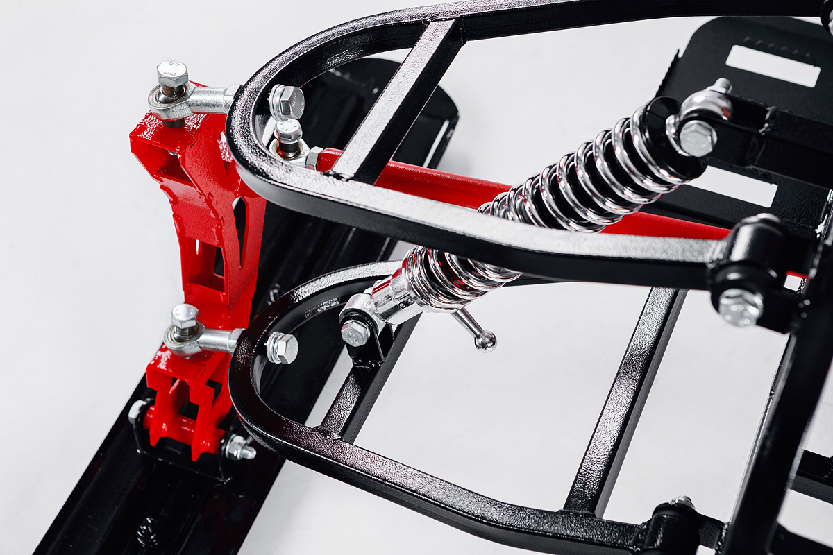 Лыжный модуль IKUDZO TERRAIN с подогревом ручек металлические лыжи в Мытищах