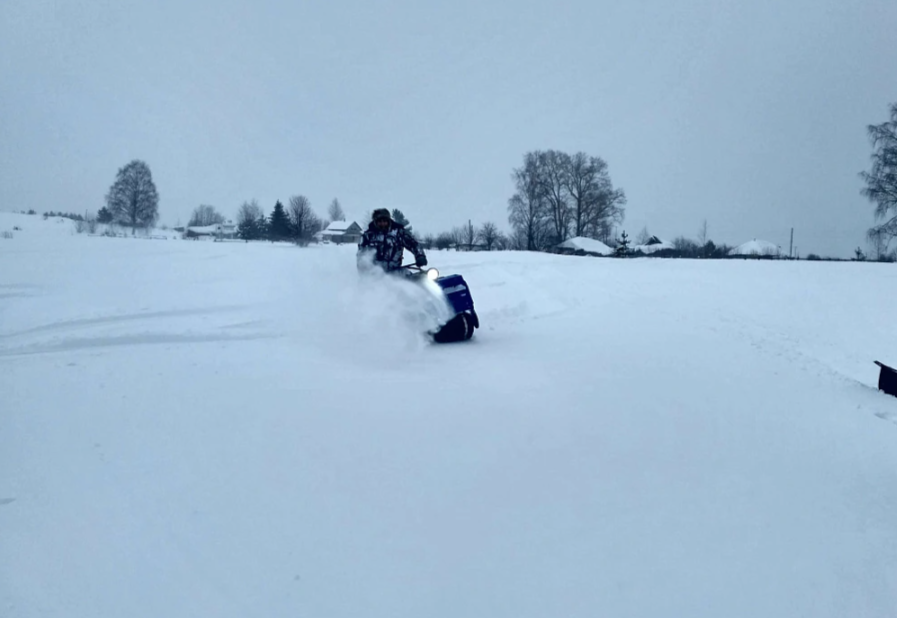 Мотобуксировщик Альбатрос-XLV 9 тележки, 1450 мм в Мытищах