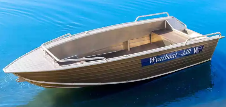 Алюминиевая лодка  Wyatboat-430М в Мытищах