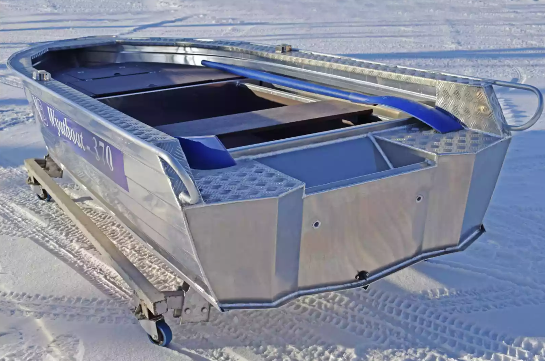 Алюминиевая лодка Wyatboat-370 Р FISH в Мытищах