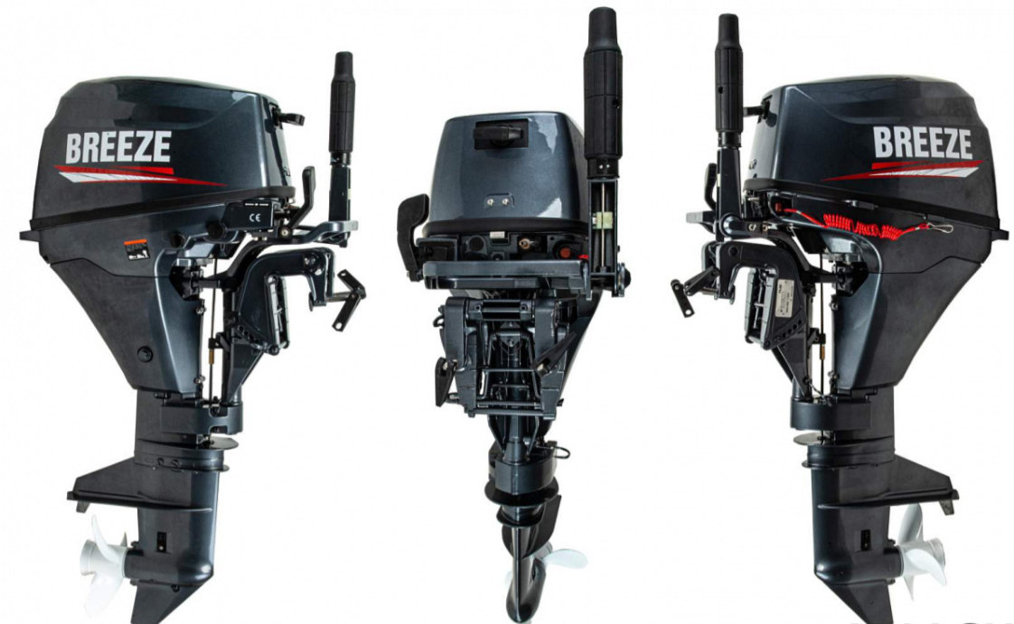 Лодочный мотор BREEZE F9,8S (4х тактный) в Мытищах