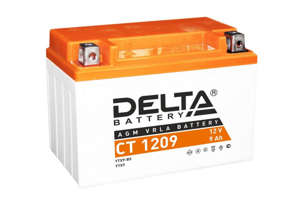 Аккумулятор Delta CT 1209 (12V / 9Ah) в Мытищах