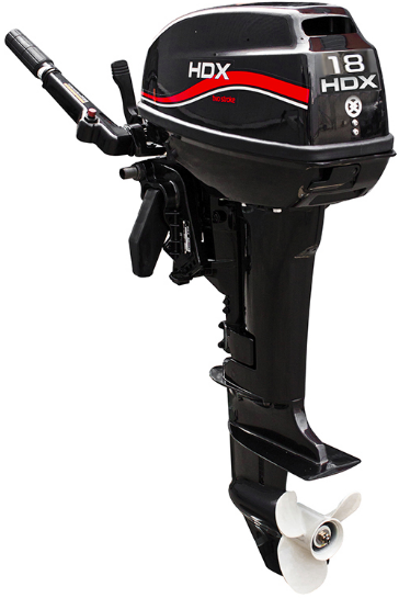 Лодочный мотор 2-х тактный HDX R series TE 18 BMS в Мытищах