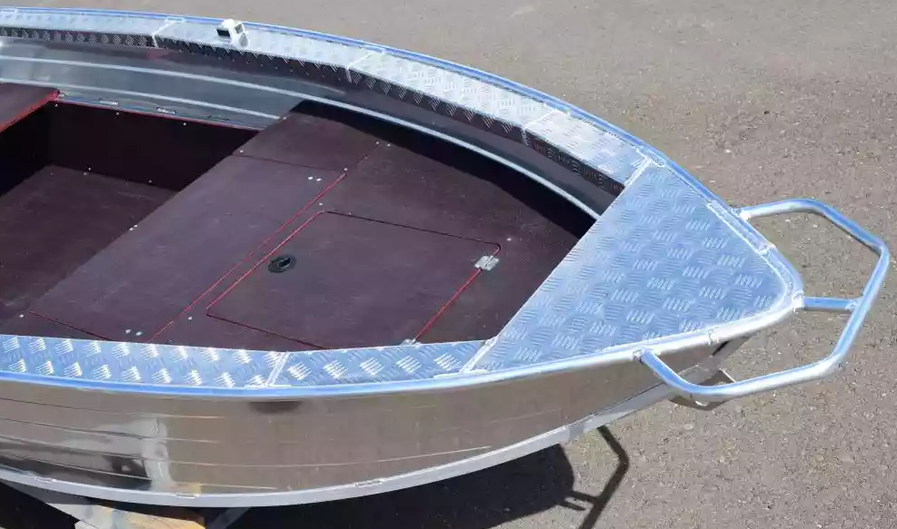 Алюминиевая лодка Wyatboat-390Р Fish в Мытищах