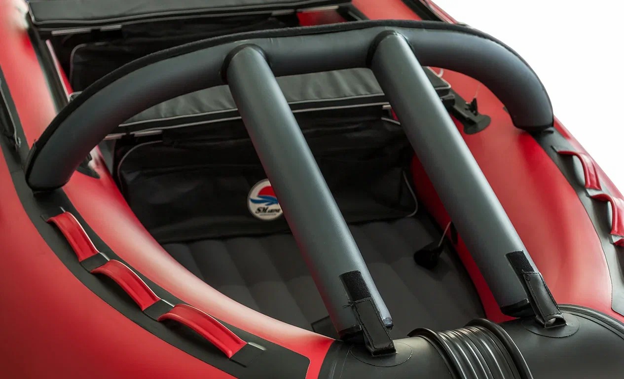 КОМПЛЕКТ НОСОВОГО ТЕНТА К ЛОДКЕ SMARINE AIR MAX 380 ЧЕРНЫЙ в Мытищах