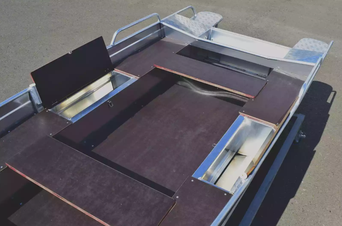 Алюминиевая лодка Wyatboat-390 M в Мытищах