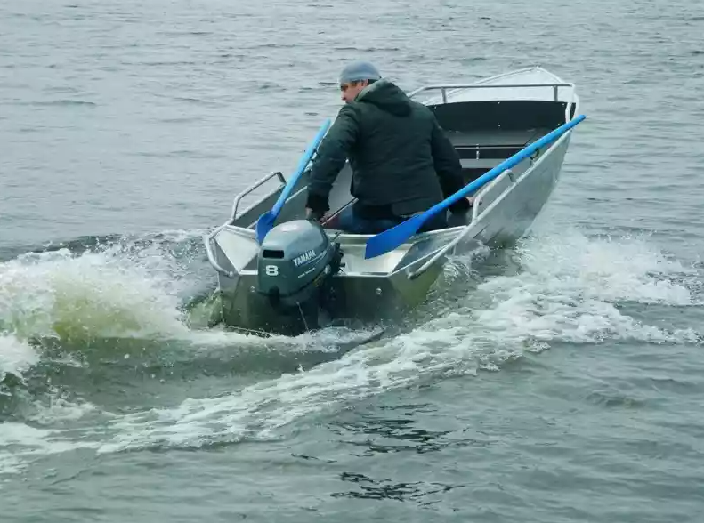 Алюминиевая лодка Wyatboat-390 M в Мытищах