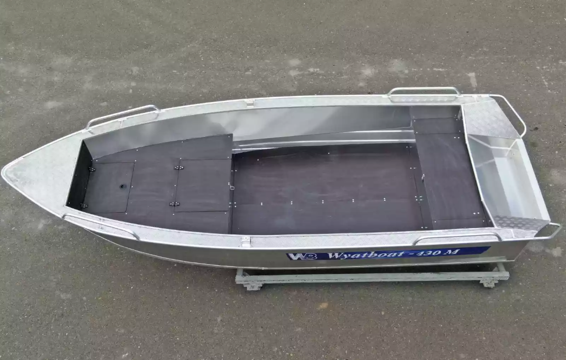 Алюминиевая лодка  Wyatboat-430М FISH в Мытищах