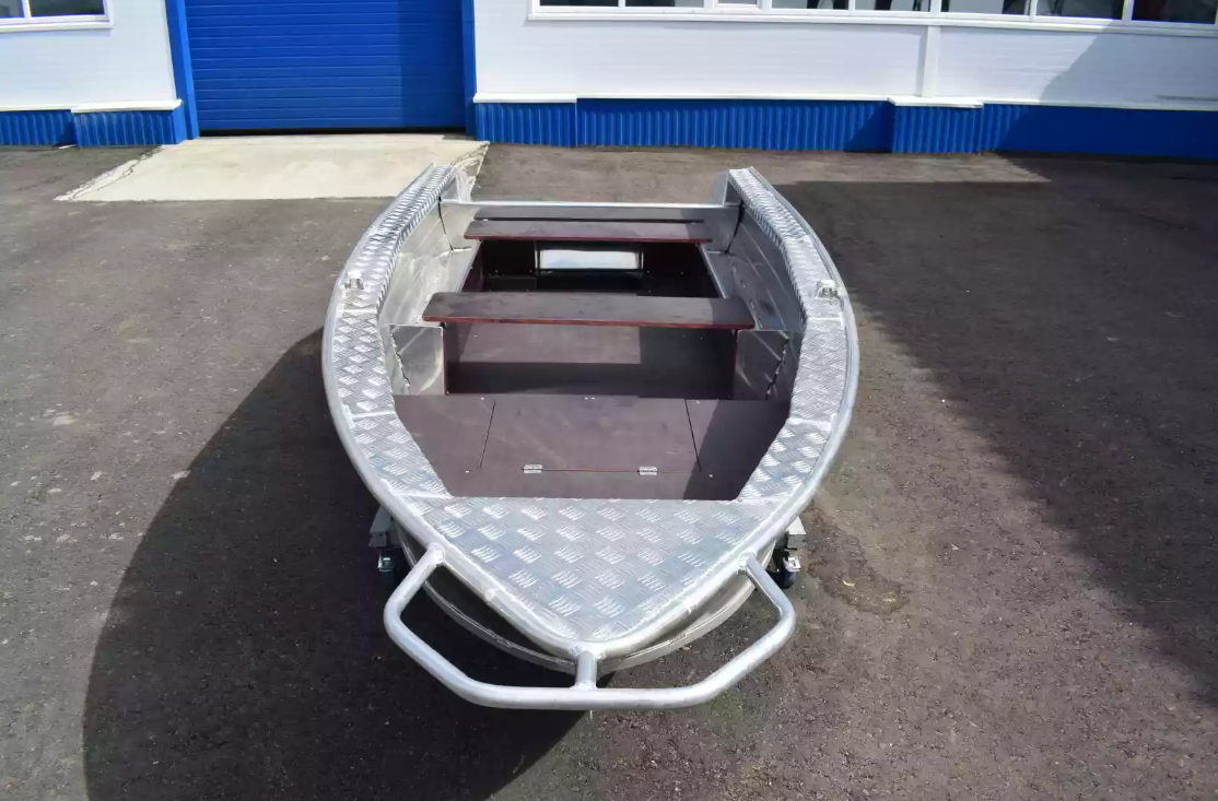 Алюминиевая лодка Wyatboat-390Р Увеличенный борт в Мытищах
