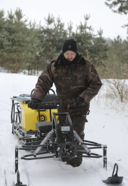 Мотобуксировщик РЫБАК PKD. PSD 20 л.с. (длинная база 1430мм) в Мытищах