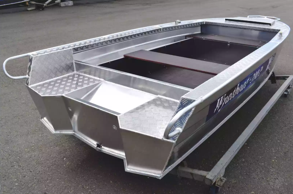 Алюминиевая лодка Wyatboat-390Р PRO в Мытищах