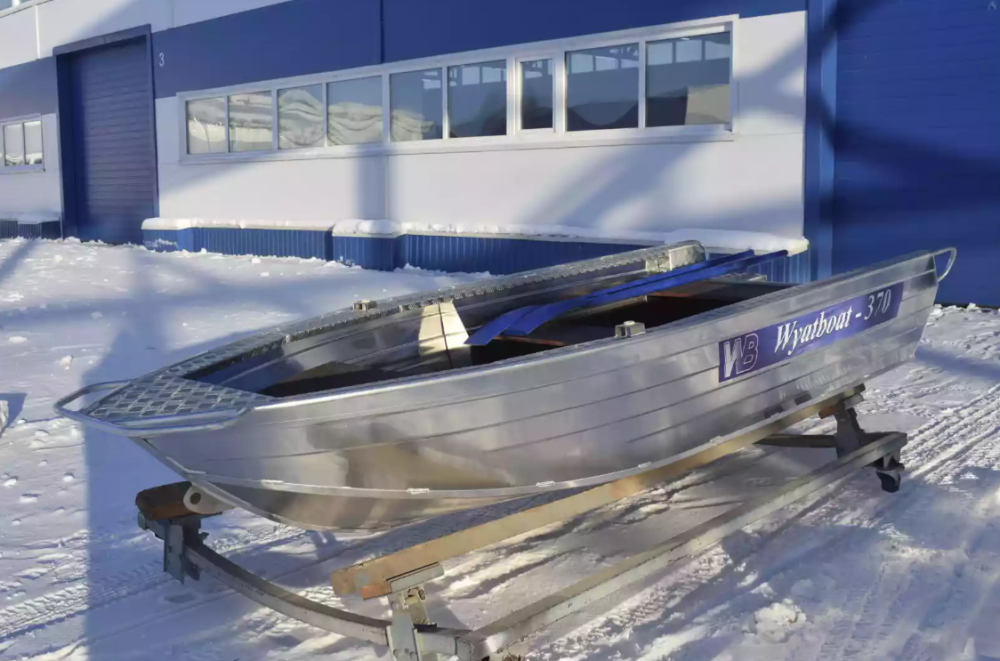Алюминиевая лодка Wyatboat-370 Р в Мытищах