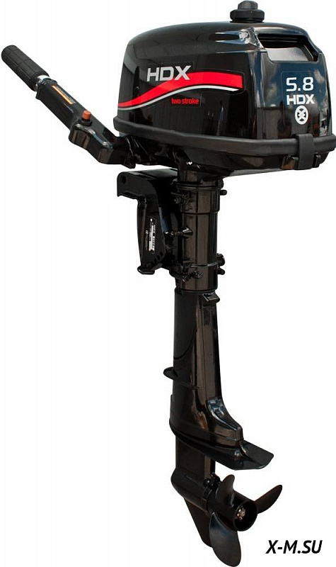 Лодочный мотор 2-х тактный HDX R series T 5,8 BMS в Мытищах