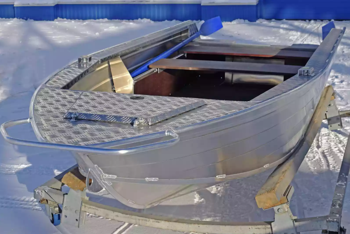 Алюминиевая лодка Wyatboat-370 Р PRO в Мытищах