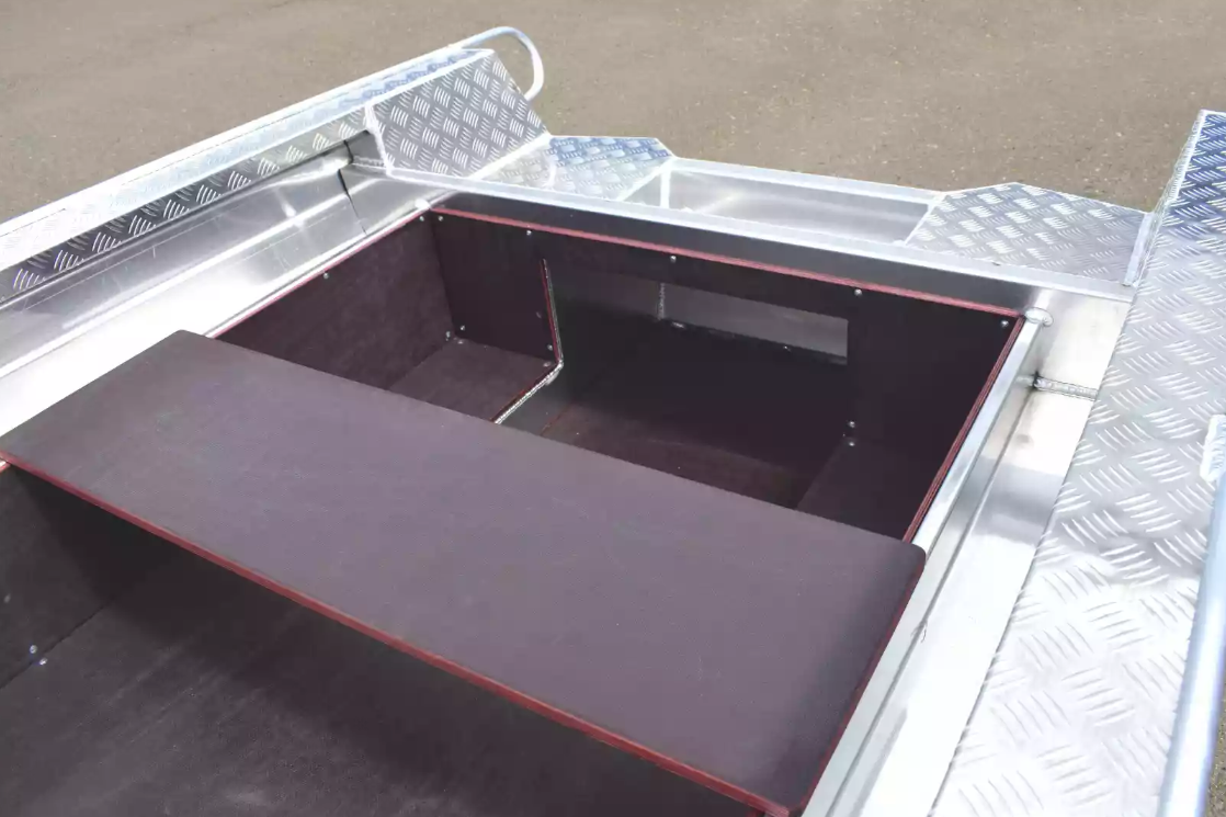 Алюминиевая лодка Wyatboat-390Р PRO в Мытищах