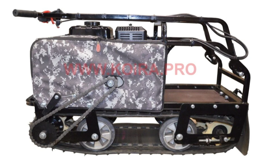 Мини мотобуксировщик КОЙРА "Вжик" (107 см) 7 л/с с ручным стартером в Мытищах