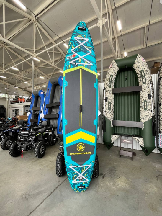 SUP (САП) Доска MISHIMO PRO-MAX Light Teal 11,6’ (355см) в Мытищах