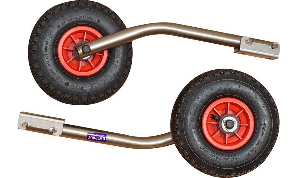 Транцевые колеса модульные удлиненные из нержавеющей стали в Мытищах