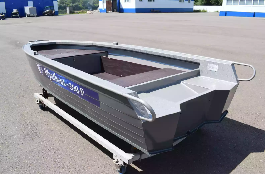 Алюминиевая лодка Wyatboat-390Р Fish в Мытищах
