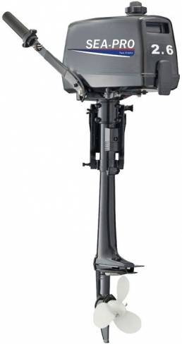 Лодочный мотор SEA-PRO Т 2.6S c газом на румпеле в Мытищах