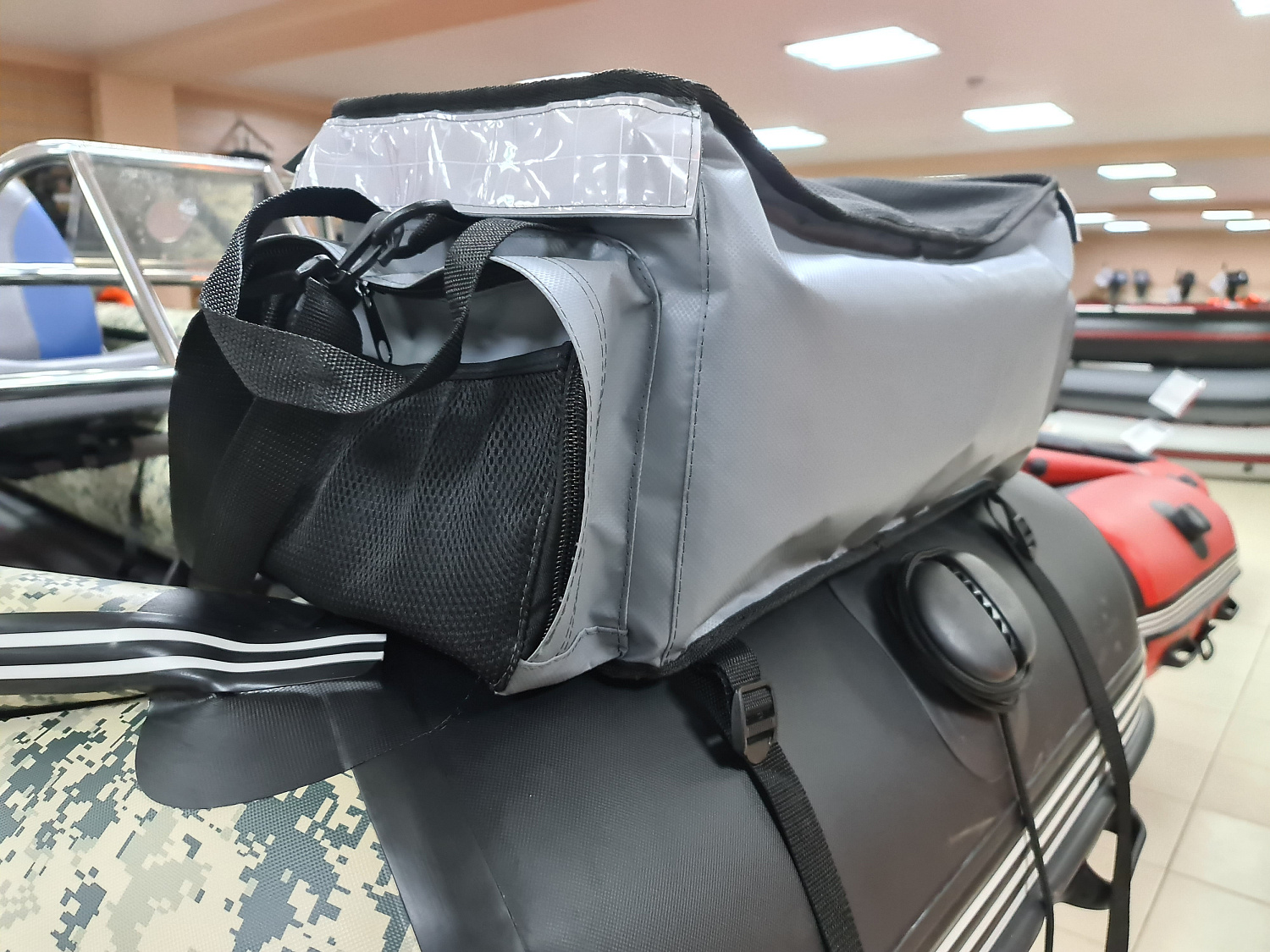 СУМКА ЛЮКС НА БАЛЛОН ДЛЯ ЛОДОК ПВХ 50Х25Х25 СМ в Мытищах