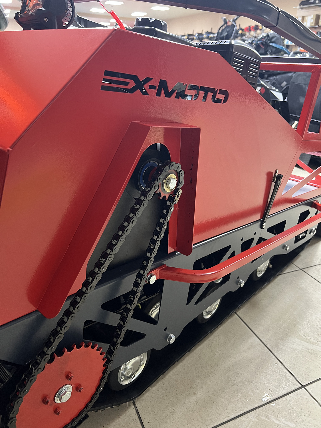 Мотобуксировщик EX-MOTO SNOWDOG S500 15л.с в Мытищах