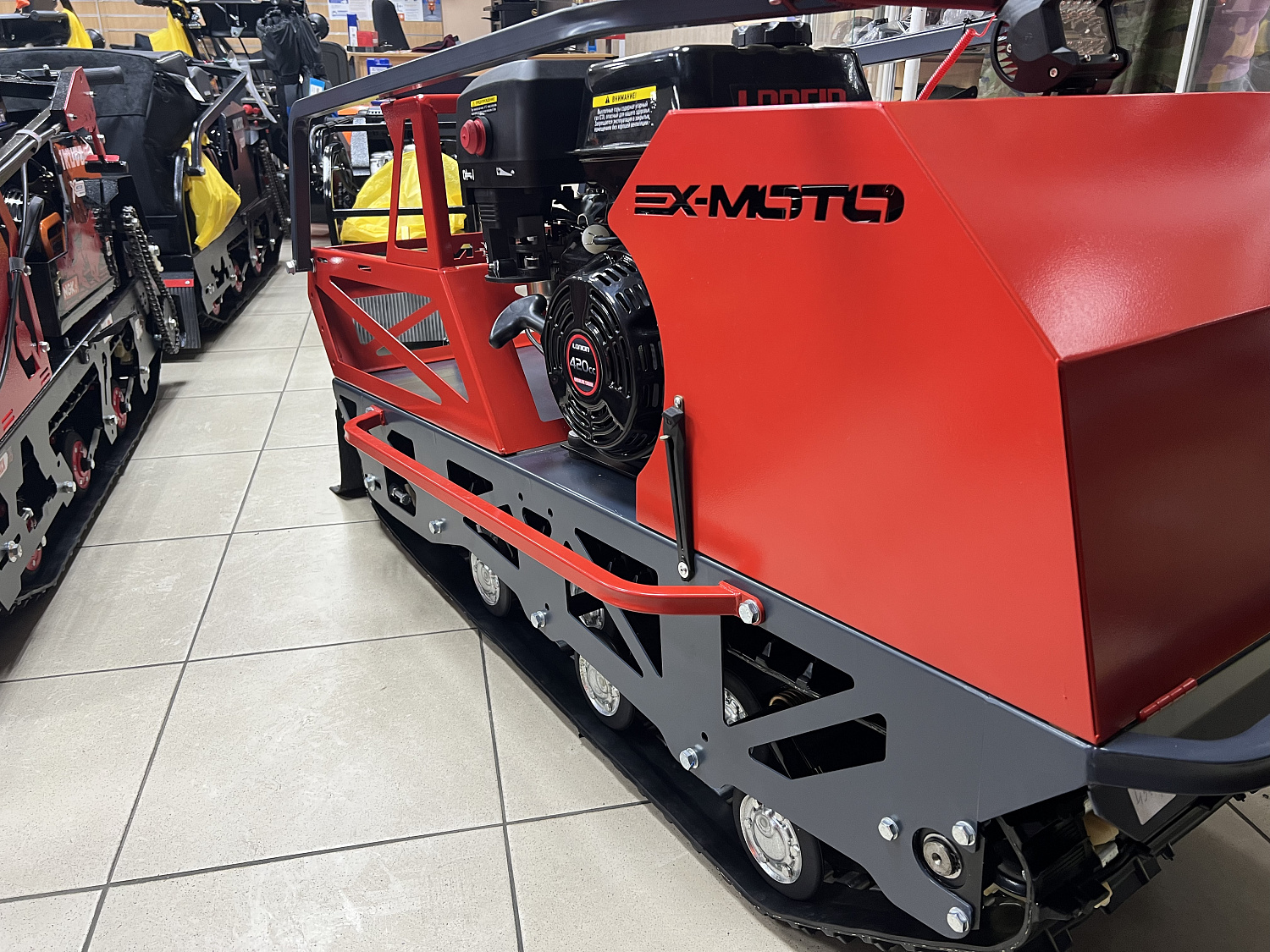 Мотобуксировщик EX-MOTO SNOWDOG S500 15л.с в Мытищах