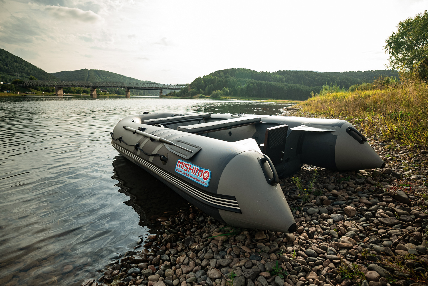 Лодка MISHIMO RIVER JET 390 под водомет в Мытищах